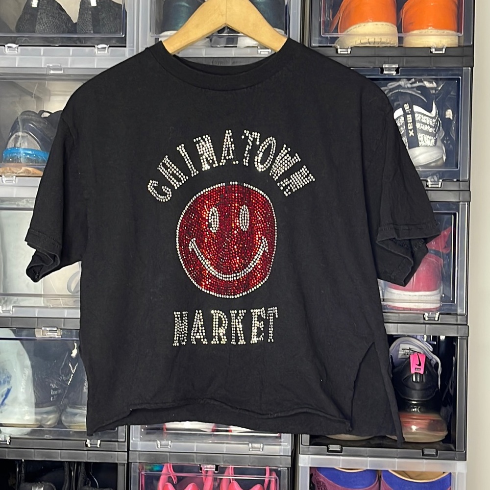 Chinatown Market Swarovski Crystals tee